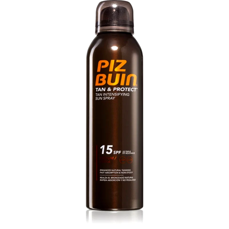 Piz Buin Piz Buin Tan & Protect προστατευτικό σπρέι επιτάχυνση μαύρισματος SPF 15 150 ml