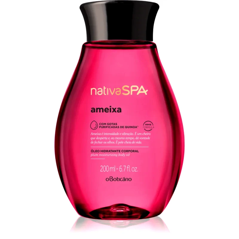 oBoticário oBoticário Nativa SPA Plum Flower ενυδατικό λάδι σώματος για το μπάνιο 200 ml