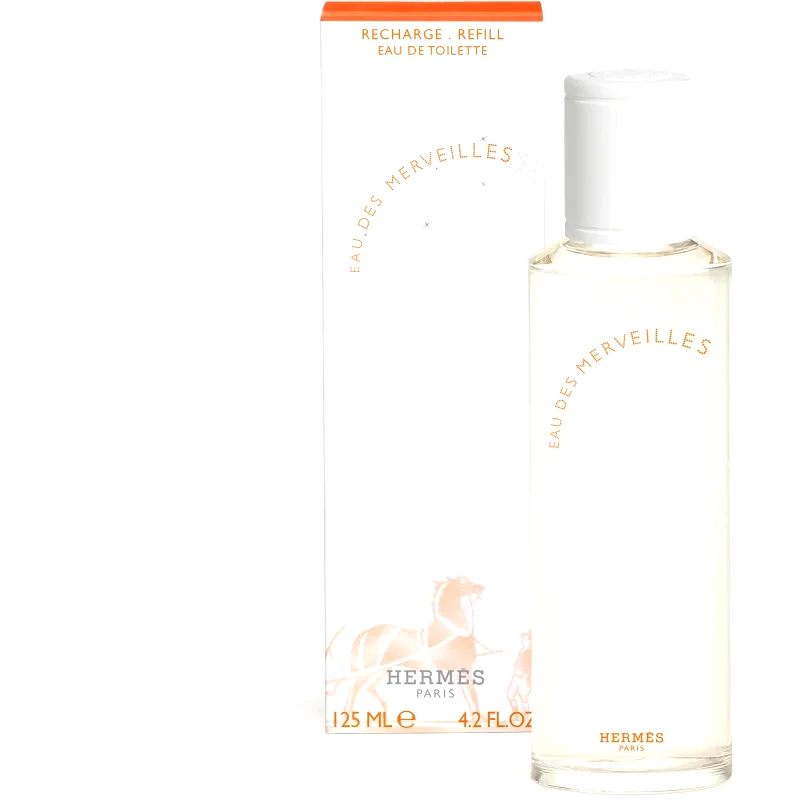 HERMÈS HERMÈS Eau des Merveilles Eau de Toilette ανταλλακτικό για γυναίκες 125 ml