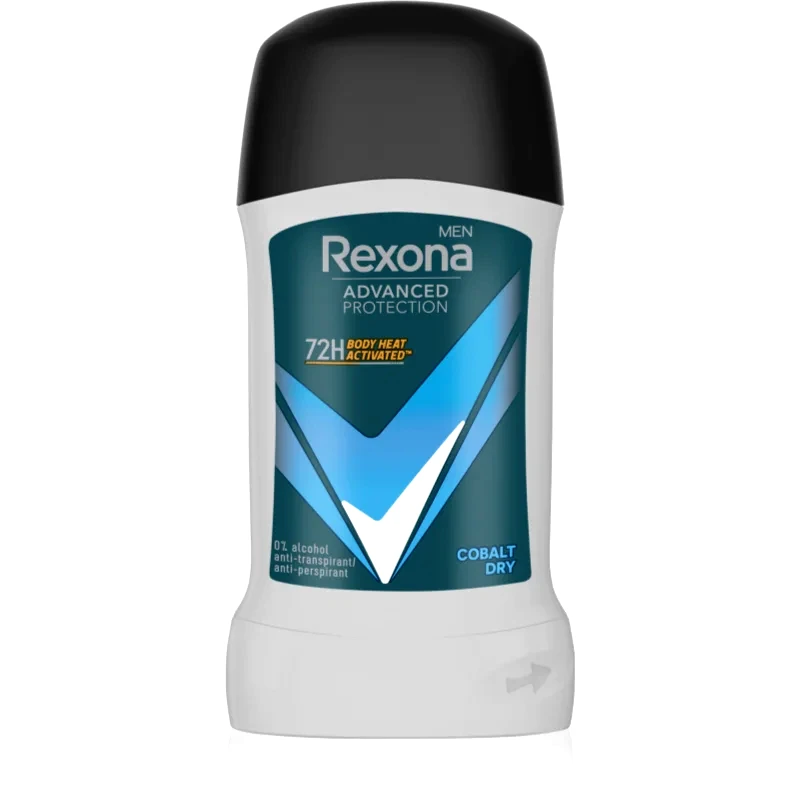 Rexona Rexona Men Advanced Protection στερεό αντιιδρωτικό 72 ώρες για άντρες Cobalt Dry 50 ml