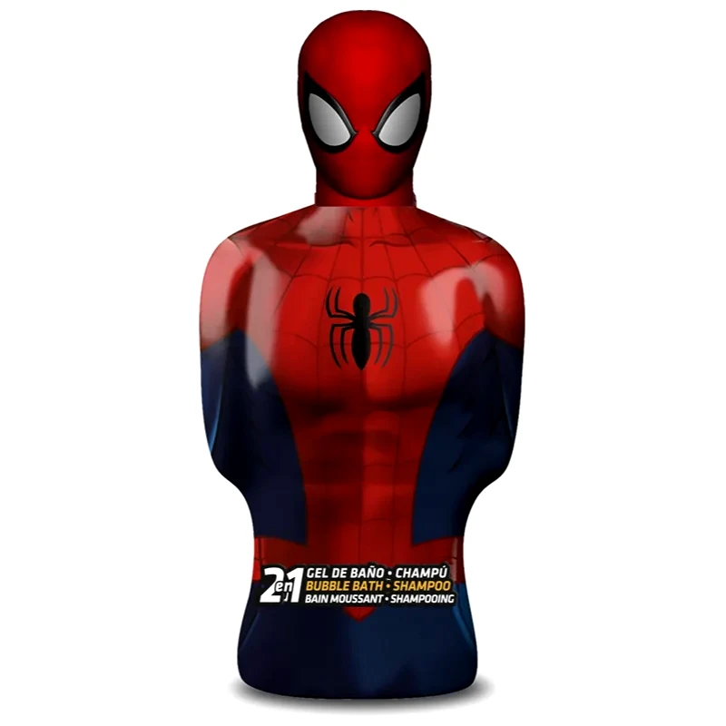 Marvel Marvel Spiderman Bubble Bath and Shampoo σαμπουάν και αφρόλουτρο για το μπάνιο 2 σε 1 για παιδιά 350 ml