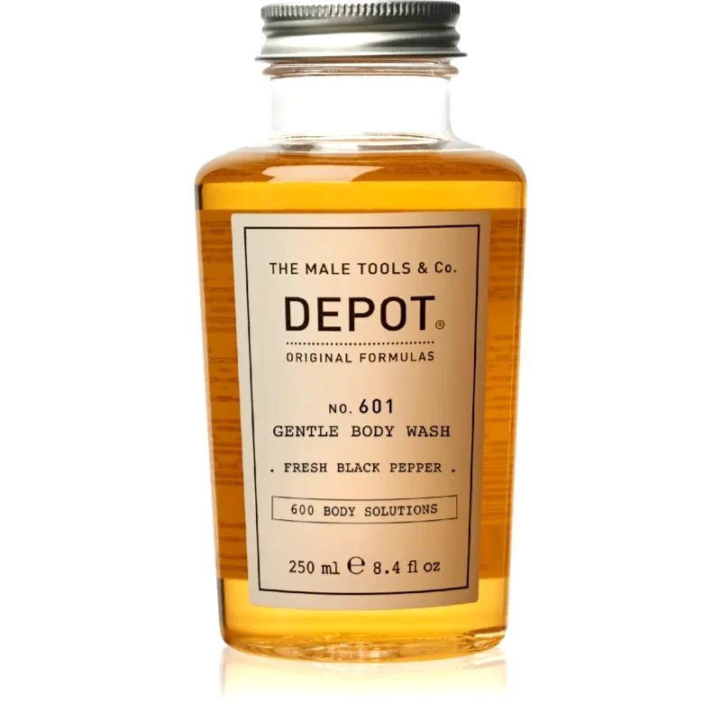 Depot Depot No. 601 Gentle Body Wash τζελ για ντους για άντρες Fresh Black Pepper 250 ml