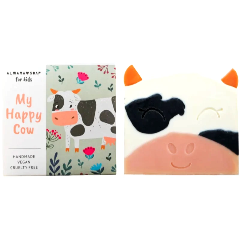 Almara Soap Almara Soap For Kids My Happy Cow χειροποίητο σαμπούνι για παιδιά 100 γρ