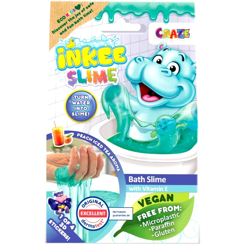 Craze Craze INKEE Slime χρωματιστό slime στη μπανιέρα 100 γρ