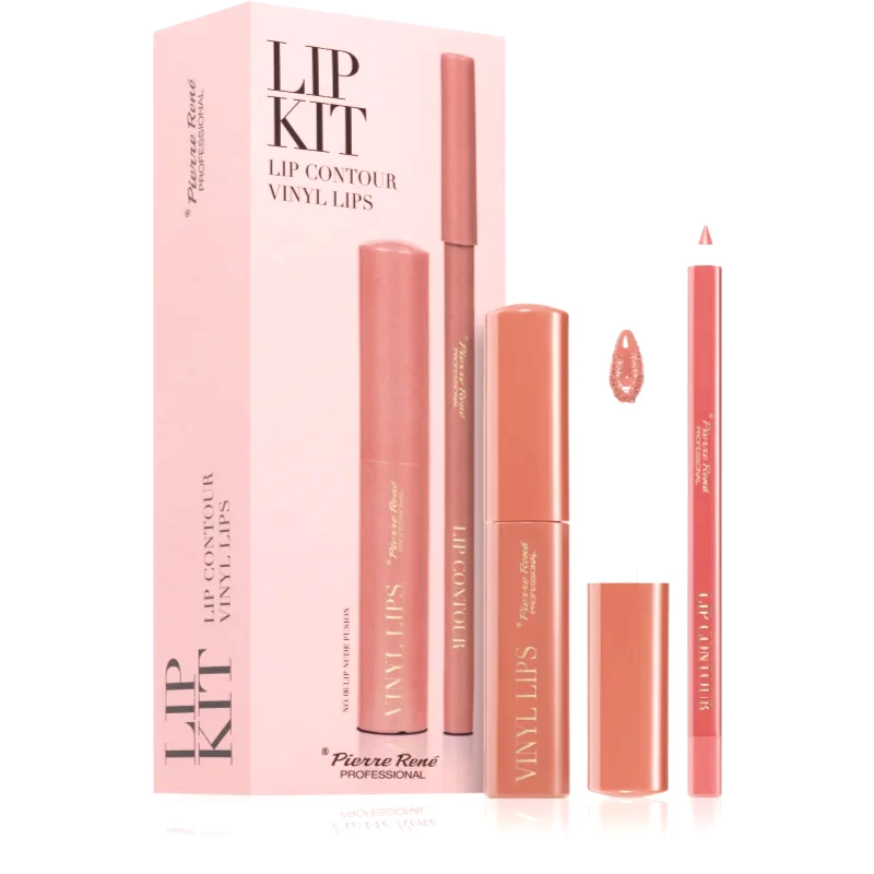 Pierre René Pierre René Professional Lip Kit σετ δώρου για τα χείλη 06 Nude Fusion 2 τμχ