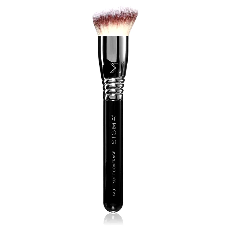 Sigma Beauty Sigma Beauty Face F48 Soft Coverage πινέλο για κρεμώδη και ρευστό μεικ απ 1 τμχ