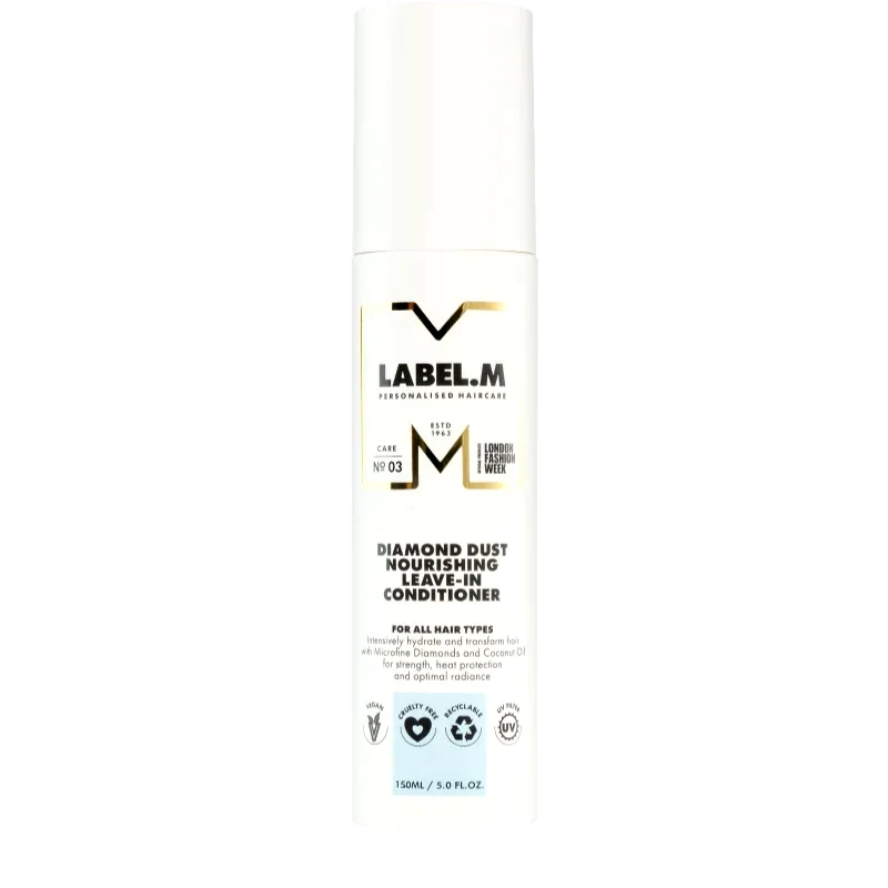 label.m label.m Diamond Dust κοντίσιονερ χωρίς ξέβγαλμα για ξηρά και κατεστραμμένα μαλλιά 150 ml