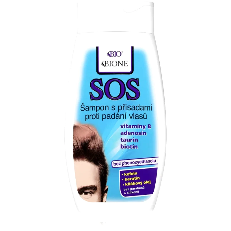 Bione Cosmetics Bione Cosmetics SOS σαμπουάν κατά της τριχόπτωσης 260 ml