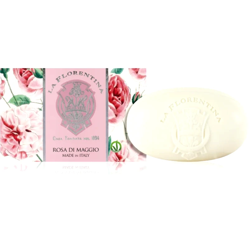 La Florentina La Florentina Rose of May Bath Soap φυσικό στερεό σαπούνι για ξηρό δέρμα 300 γρ