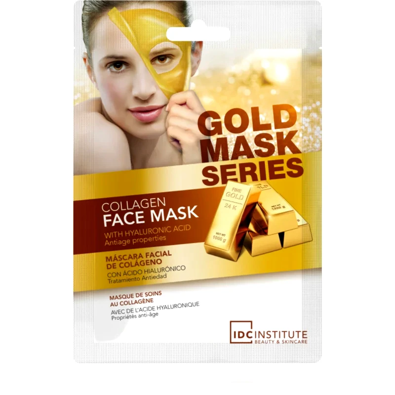 IDC INSTITUTE IDC Institute Gold Mask Series ενυδατική μάσκα προσώπου με χρυσό 60 γρ