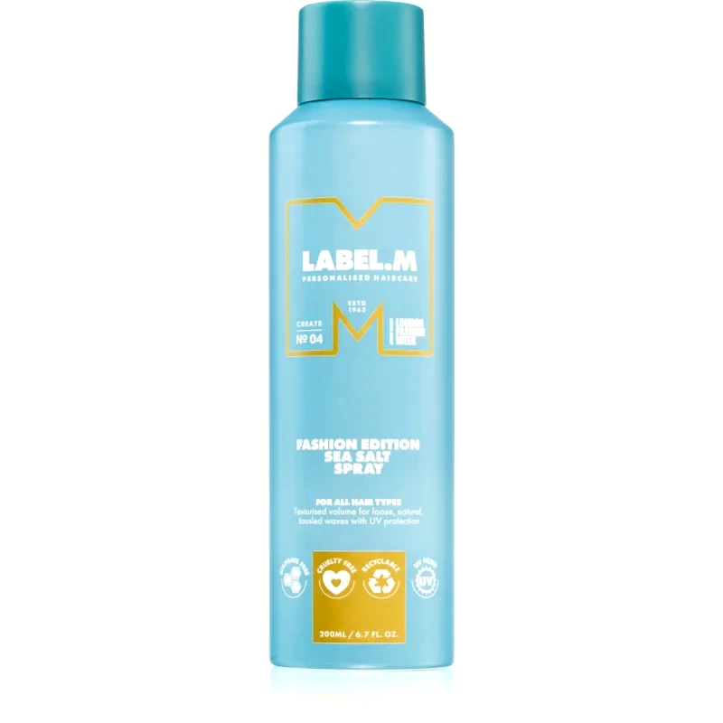 label.m label.m Fashion Edition αλμυρό σπρέι για σγουρά μαλλιά 200 ml
