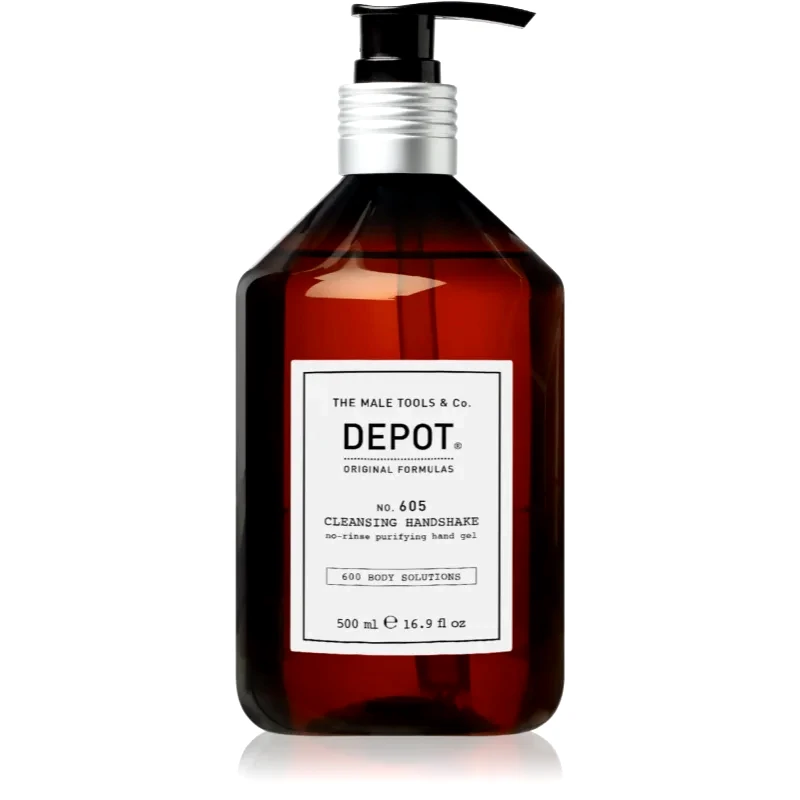 Depot Depot 600 BODY SOLUTIONS NO. 605 CLEANSING HAND SHAKE τζελ καθαρισμού για τα χέρια 500 ml