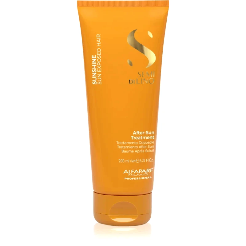 Alfaparf Milano Alfaparf Milano Semi di Lino Sunshine μάσκα για μαλλιά ταλαιπωρημένα από τον ήλιο 200 ml