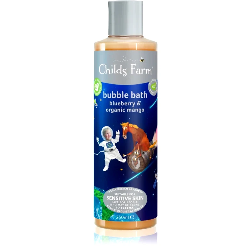 Childs Farm Childs Farm Bubble Bath νερό με φυσαλλίδες και τζελ πλυσίματος Blueberry & Mango 250 ml