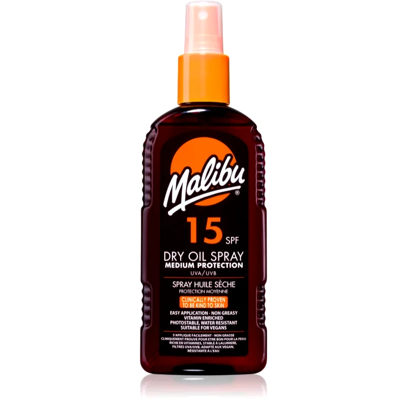 Malibu Malibu Dry Oil Spray λάδι μαυρίσματος 200 ml
