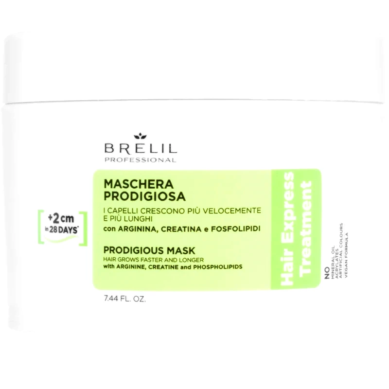 Brelil Professional Brelil Professional Hair Express Prodigious Mask μάσκα για ανάπτυξη μαλλιών και ενίσχυση ριζών 220 ml