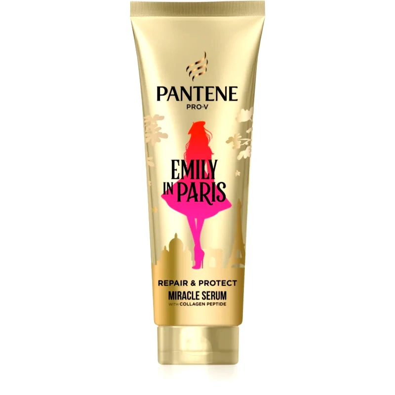 Pantene Pantene Pro-V Emily in Paris δυναμωτικό και ανανεωτικό μαλακτικό για κατεστραμμένα μαλλιά 200 ml