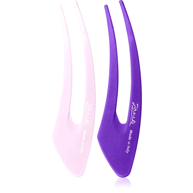Janeke Janeke Hair Clip κλιπ για τα μαλλιά Purple 2x15 εκ