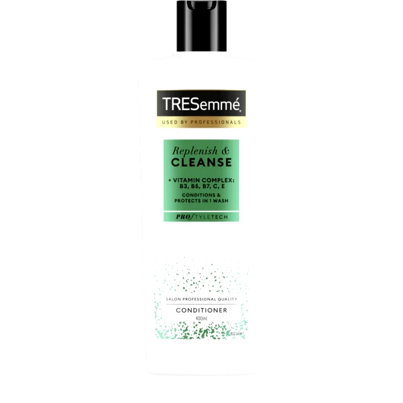 TRESemmé TRESemmé Replenish & Cleanse καθαριστικό κοντίσιονερ για λιπαρά μαλλιά 400 ml