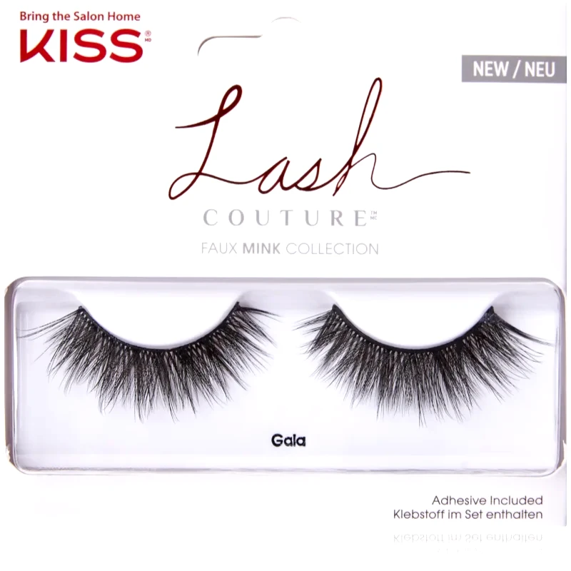 KISS KISS Lash Couture Faux Mink τεχνητές βλεφαρίδες Gala 2 τμχ