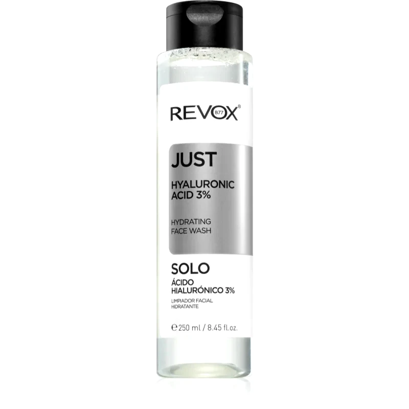 Revox B77 Revox B77 Just Hyaluronic Acid 3% ενυδατικό καθαριστικό τζελ Για το πρόσωπο 250 ml