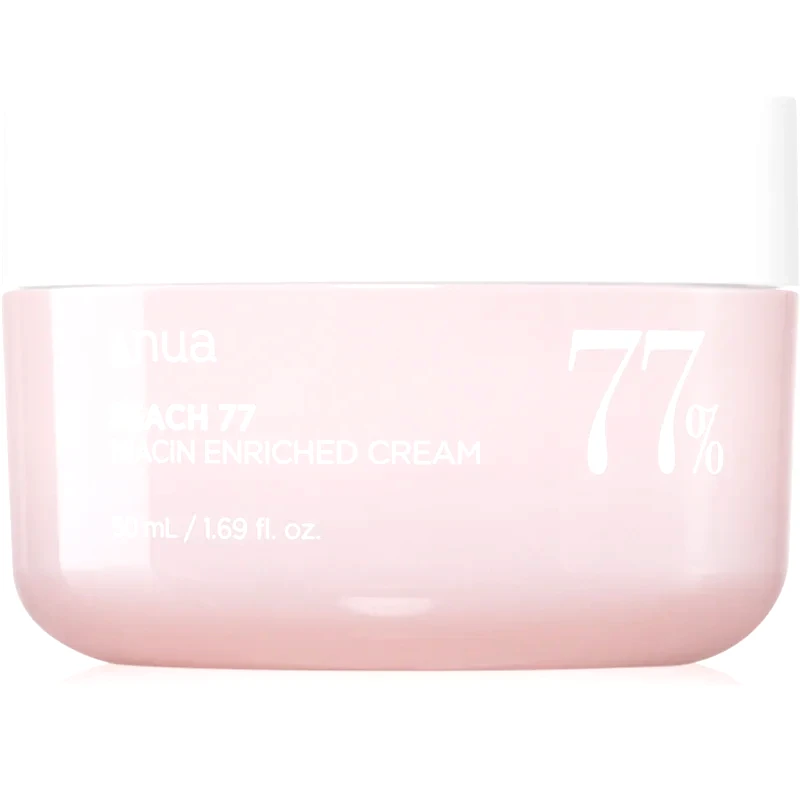 Anua Anua Peach 77% Niacin Enriched Cream αποκαταστατική ενυδατική κρέμα 50 ml
