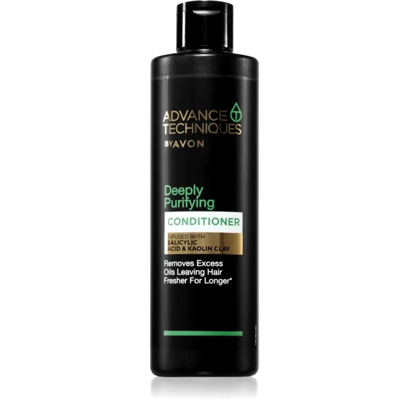 Avon Avon Advance Techniques Deeply Purifying μαλακτικό για βαθύ καθαρισμό για λιπαρά μαλλιά 250 ml