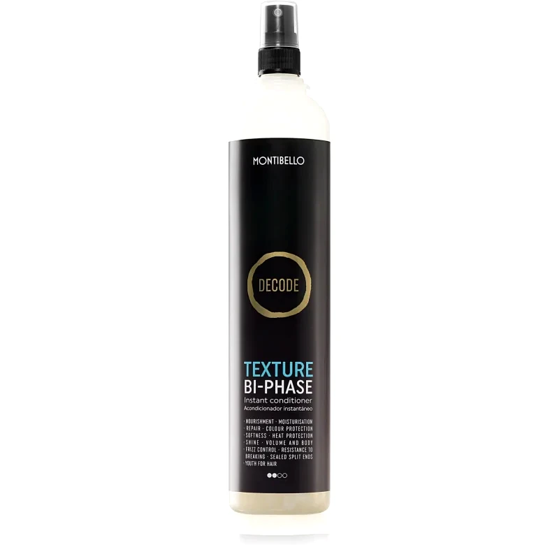 Montibello Montibello Decode Texture BI-PHASE κοντίσιονερ χωρίς ξέβγαλμα για εύκολο χτένισμα μαλλιών 400 ml