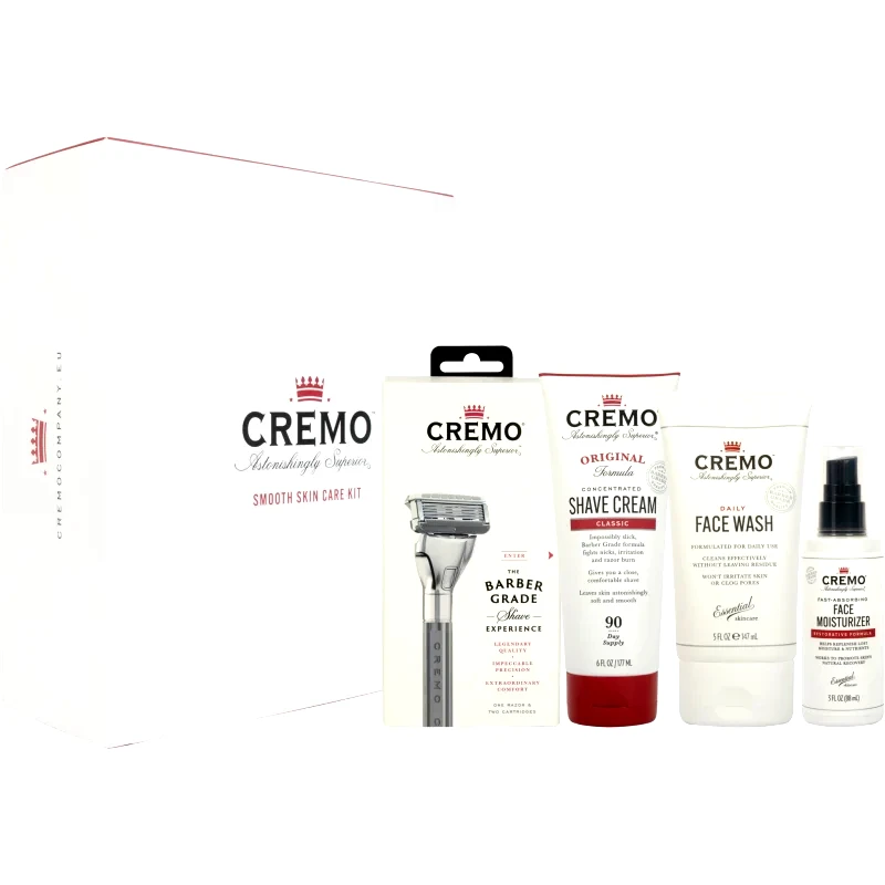 Cremo Cremo Smooth Skincare Kit σετ δώρου Για το πρόσωπο για άντρες