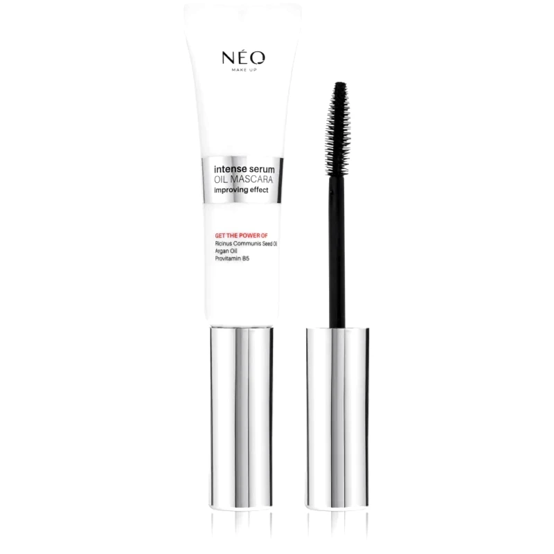 NEO MAKE UP NEO MAKE UP Intense Serum Oil Mascara θρεπτική μάσκαρα απόχρωση Black 9 ml