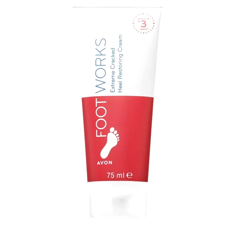 Avon Avon Foot Works Extreme Cracked αναγεννητική κρέμα για σκασμένα πόδια 75 ml