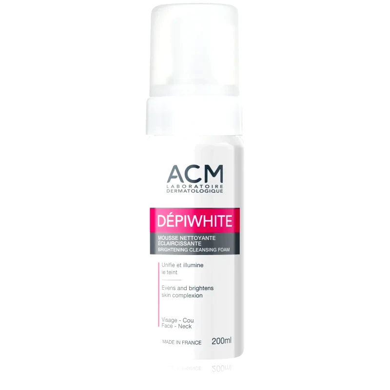 ACM ACM Dépiwhite S καθαριστικός αφρός για την αντιμετώπιση των μαύρων κηλίδων 200 ml