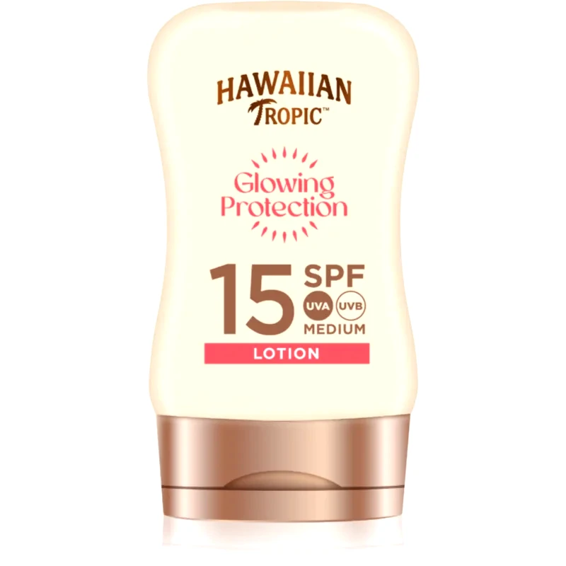 Hawaiian Tropic Hawaiian Tropic Glowing Protection Mini αντηλιακή κρέμα SPF 15 100 ml