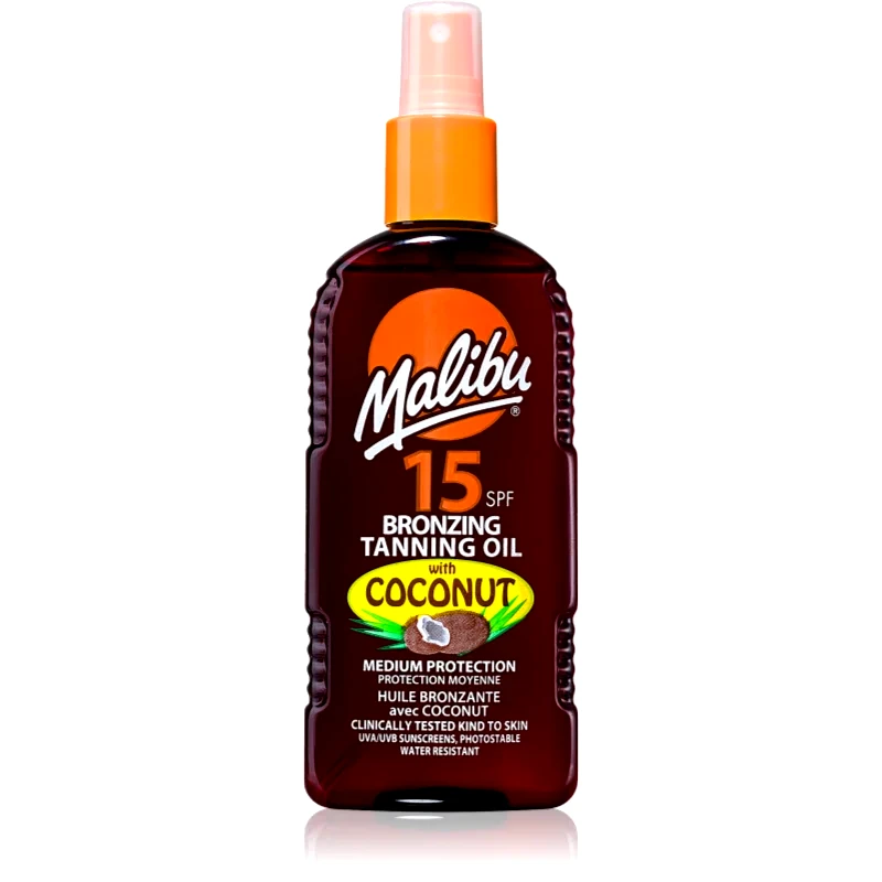 Malibu Malibu Bronzing Tanning Oil λάδι μαυρίσματος με τερακότα 200 ml