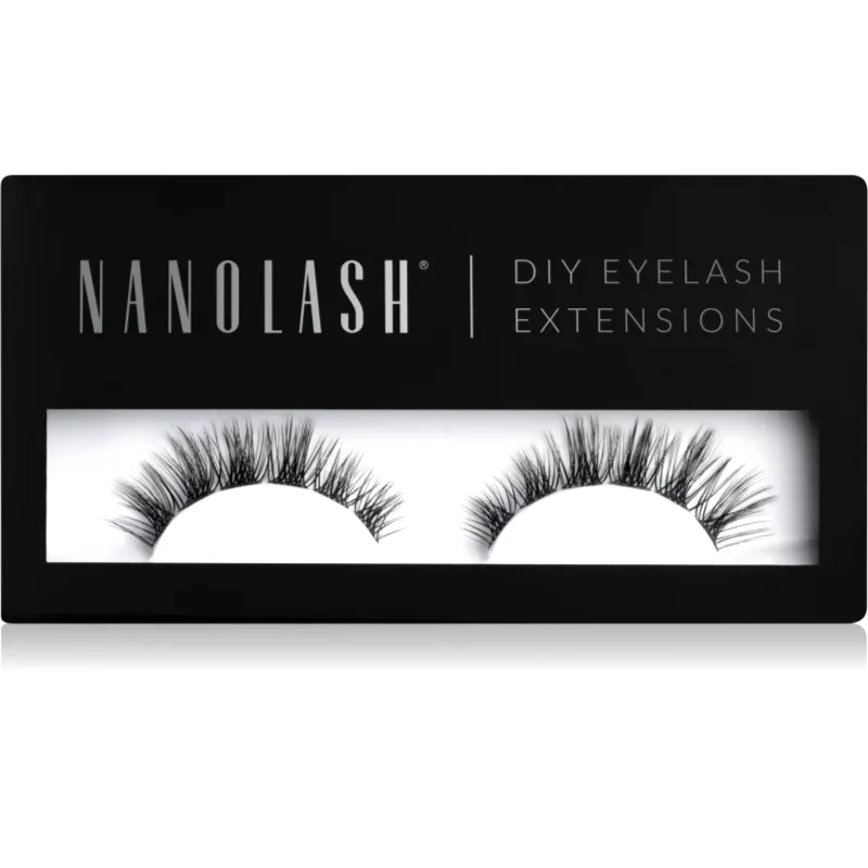 Nanolash Nanolash DIY Eyelash Extensions αυτοκόλητες βλεφαρίδες σε τουφάκια χωρίς κόμπο Harmony 36 τμχ