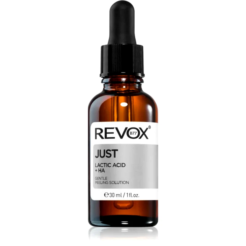 Revox B77 Revox B77 Just Lactic Acid + HA ορός απολέπισης για λείανση Για το πρόσωπο κα το λαιμό 30 ml