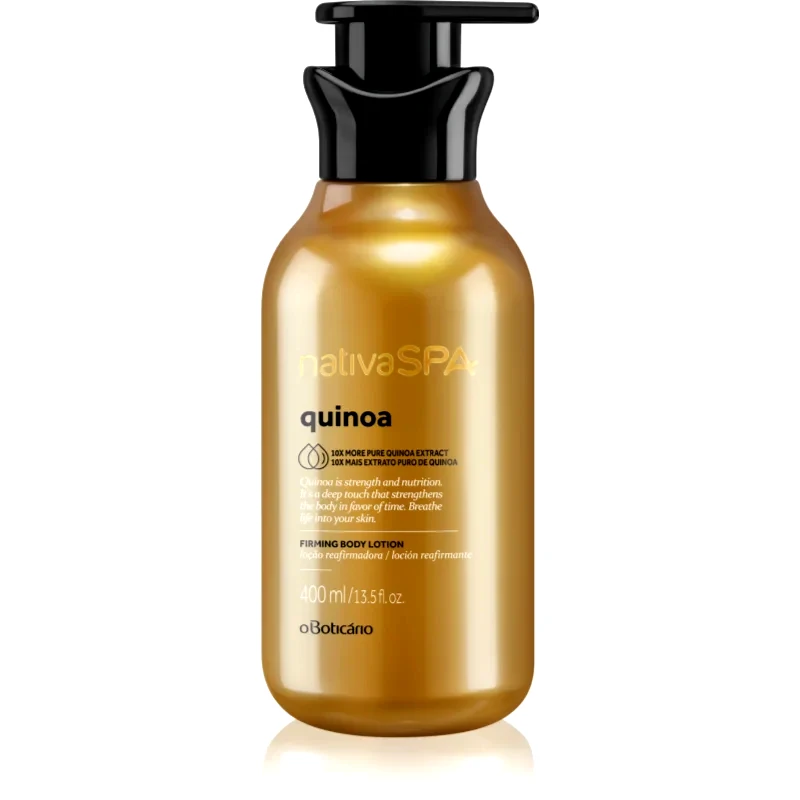 oBoticário oBoticário Nativa SPA Quinoa ενυδατικό γαλάκτωμα σώματος 400 ml