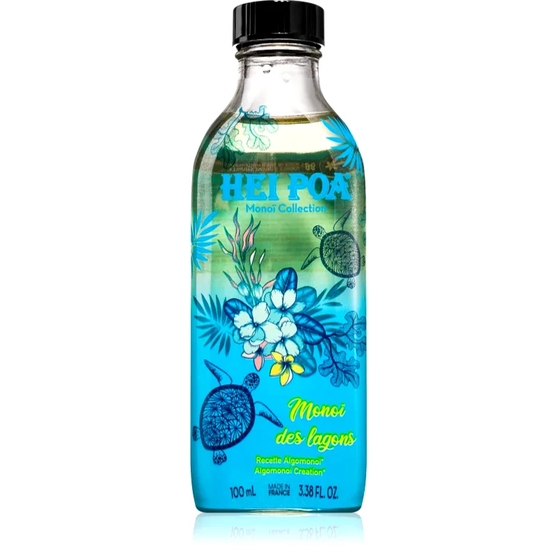 Hei Poa Hei Poa Tahiti Monoi Oil Lagoon with Algomonoi ενυδατικό λάδι για σώμα και μαλλιά 100 ml
