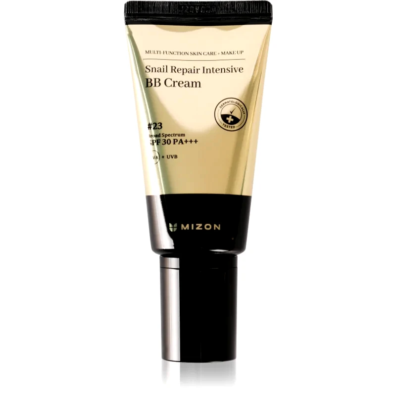 Mizon Mizon Snail Repair Intensive ενυδατική ΒΒ κρέμα SPF 30 απόχρωση #23 Natural Beige (Cool Tone) 50 ml