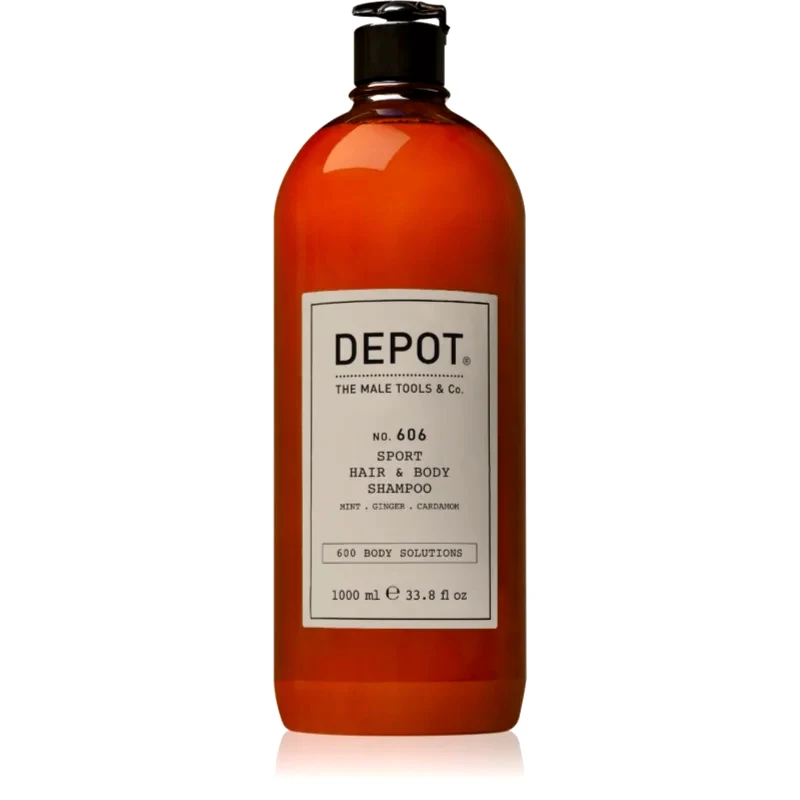 Depot Depot No. 606 Sport Hair & Body σαμπουάν για μαλλιά και σώμα 1000 ml