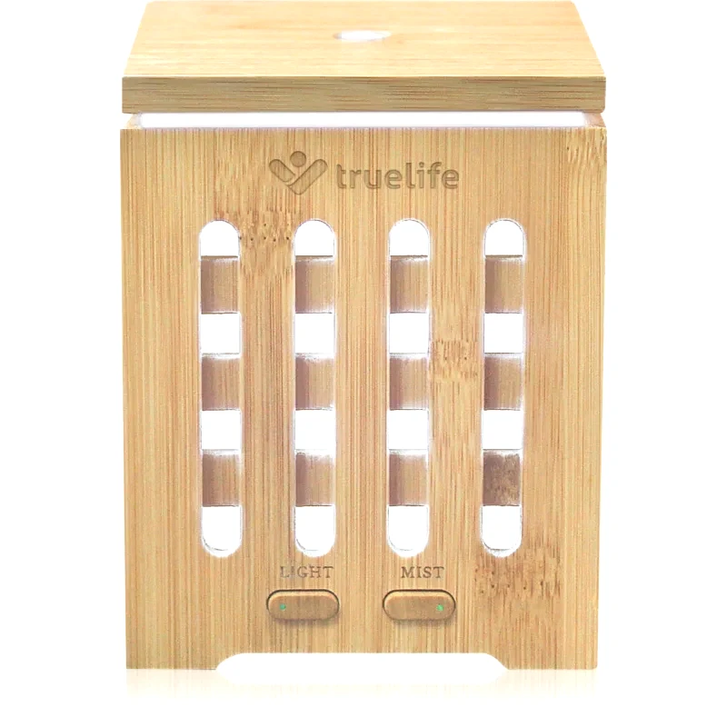 TrueLife TrueLife AIR Diffuser D7 Bamboo υπερηχητικός διαχύτης αρώματος και υγραντήρας 1 τμχ