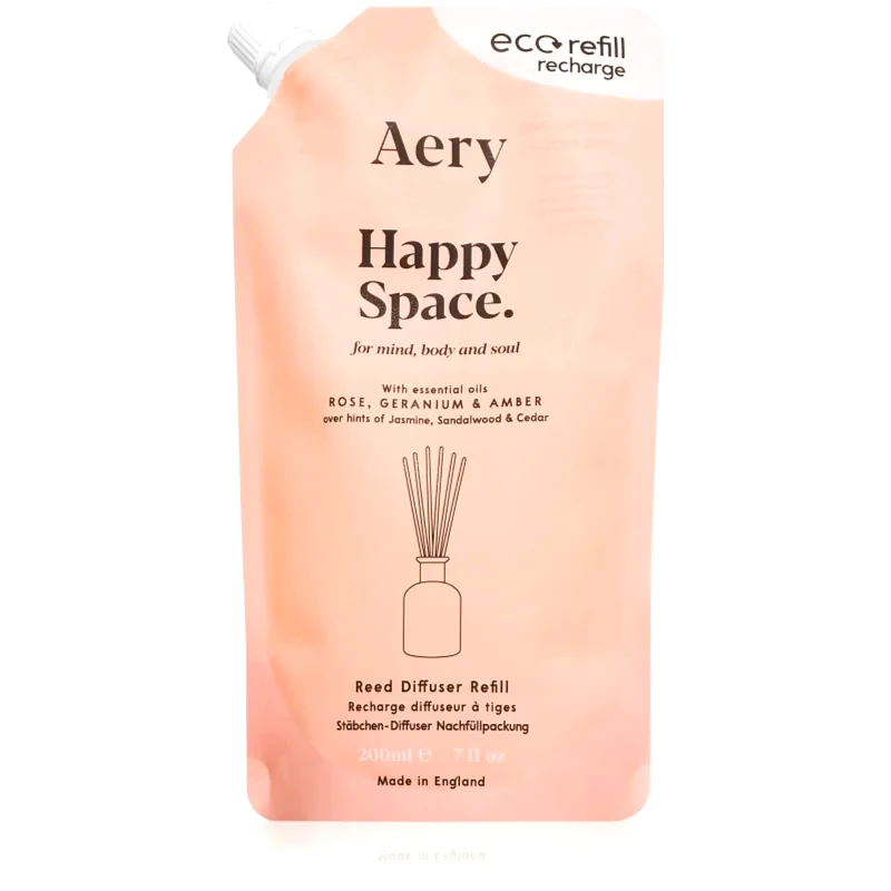 Aery Aery Aromatherapy Happy Space άρωμα για διαχύτη ανταλλακτικό 200 ml