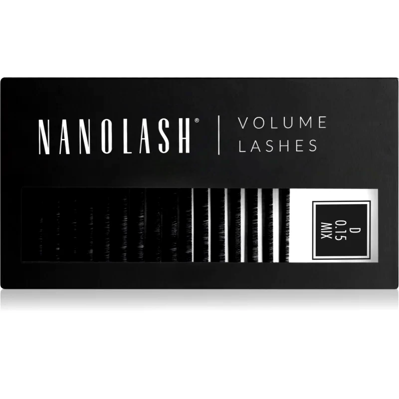 Nanolash Nanolash Volume Lashes τεχνητές βλεφαρίδες 0.15 D 6-13mm 1 τμχ