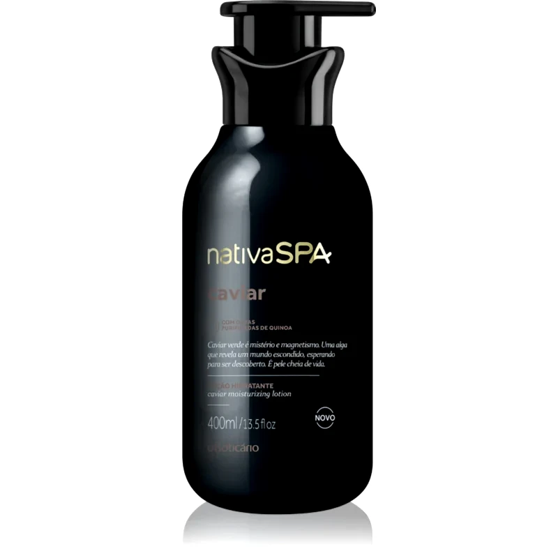 oBoticário oBoticário Nativa SPA Caviar ενυδατικό γαλάκτωμα σώματος 400 ml