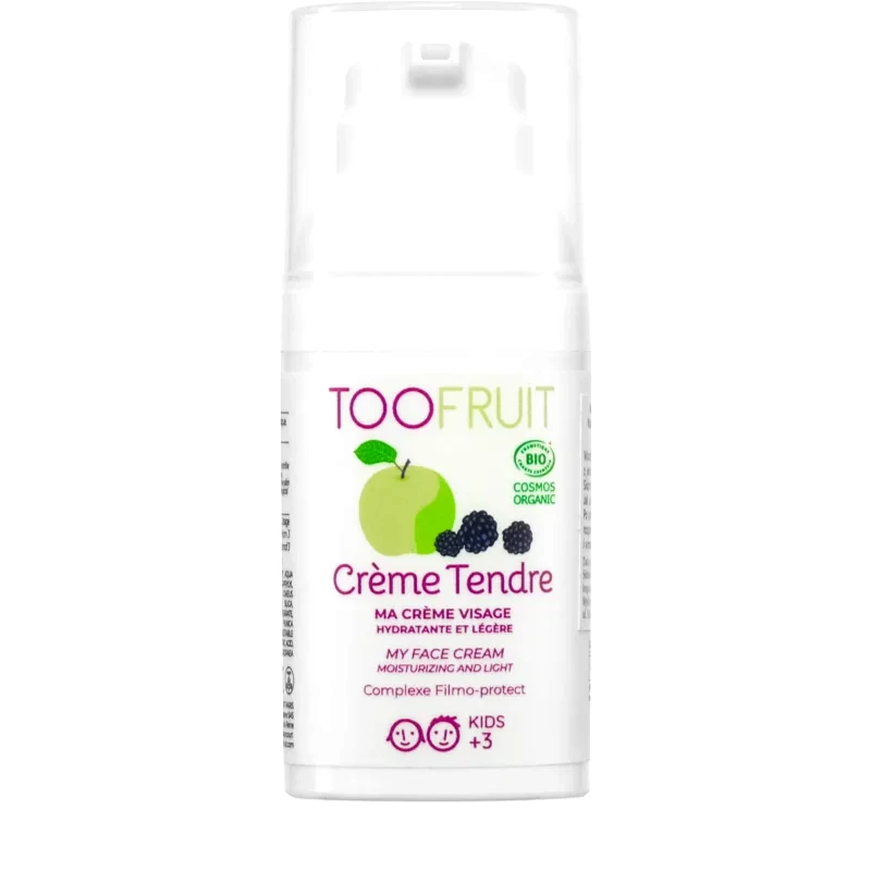 Toofruit Toofruit Moisturizing Cream ενυδατική κρέμα για πρόσωπο για παιδιά Apple/Blackberry 30 ml