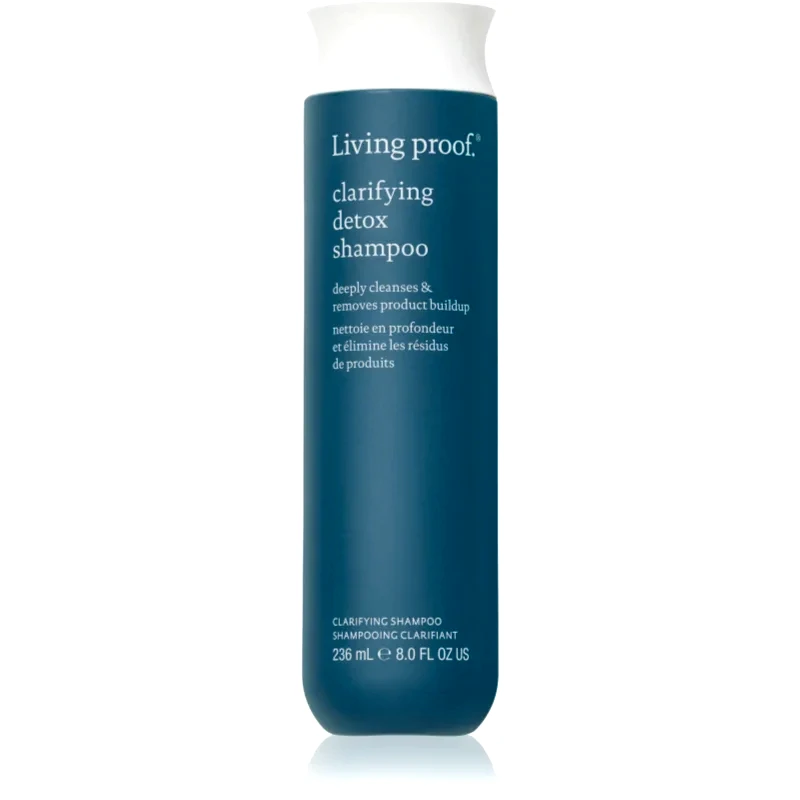 Living Proof Living Proof Clarifying Detox απαλό καθαριστικό σαμπουάν για όλους τους τύπους μαλλιών 236 ml