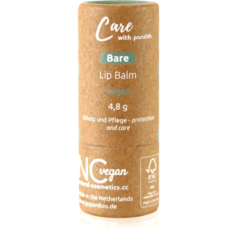 Pandoo Pandoo Lip Balm Βάλσαμο για χείλη Bare 4.8 γρ