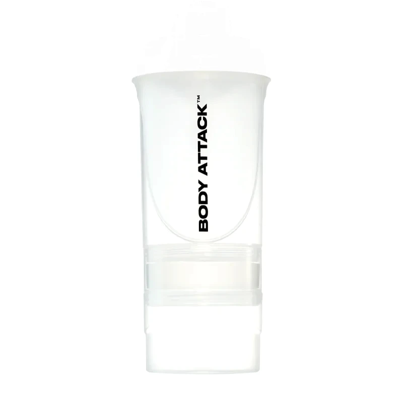 Body Attack Body Attack ShakeOne αθλητικό σέικερ χρώμα White 600 ml