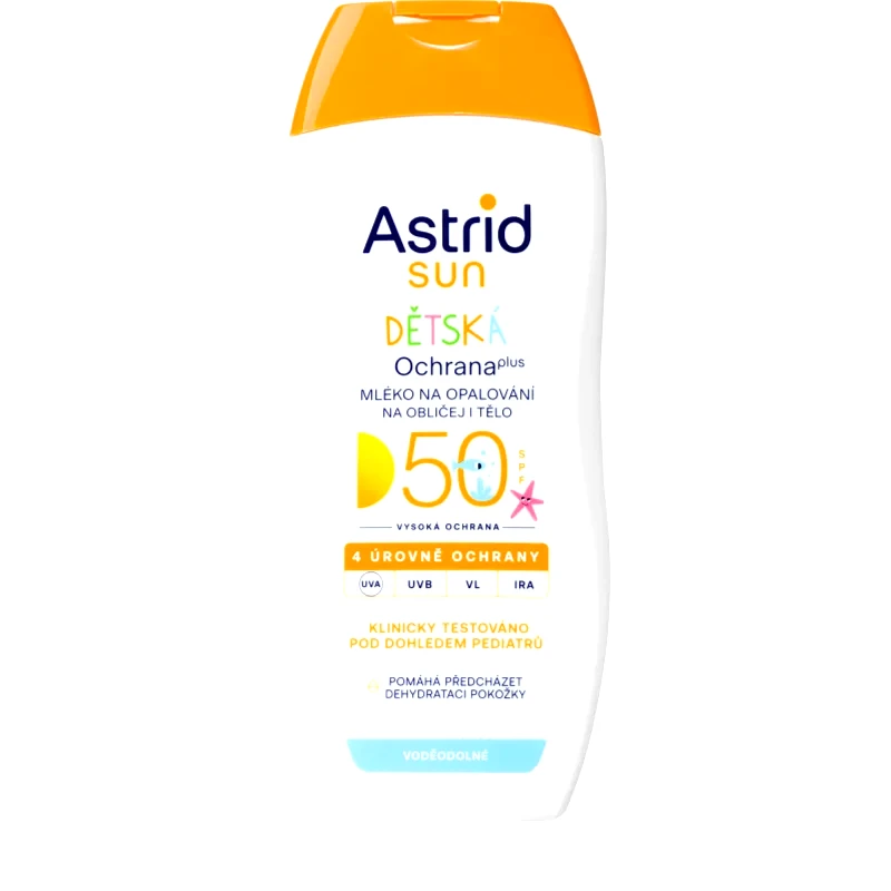 Astrid Astrid Sun αντηλιακό γαλάκτωμα SPF 50 για παιδιά 200 ml