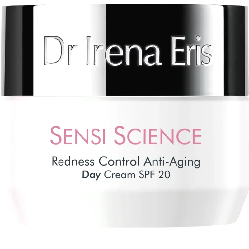 Dr Irena Eris Dr Irena Eris Sensi Science Redness Control Anti-Aging Day Cream εντατικά λειαντική κρέμα ημέρας ενάντια στις ρυτίδες SPF 20 50 ml